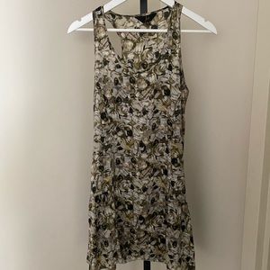 JACK Racerback Abstract Print Mini Dress